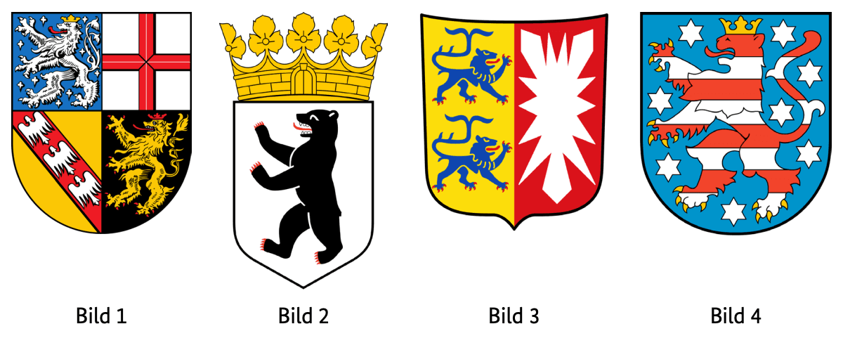 Welches Wappen gehört zum Bundesland Schleswig-Holstein?